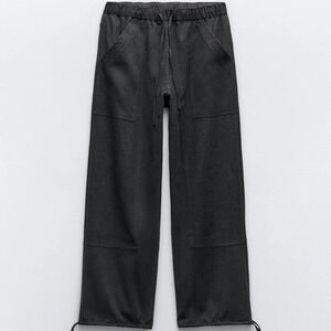 Zara Felt Jogger Pants